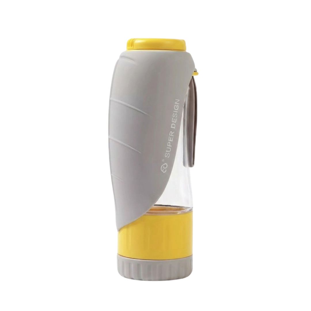 Botella Portátil para Perros – Agua y Comida 2 en 1