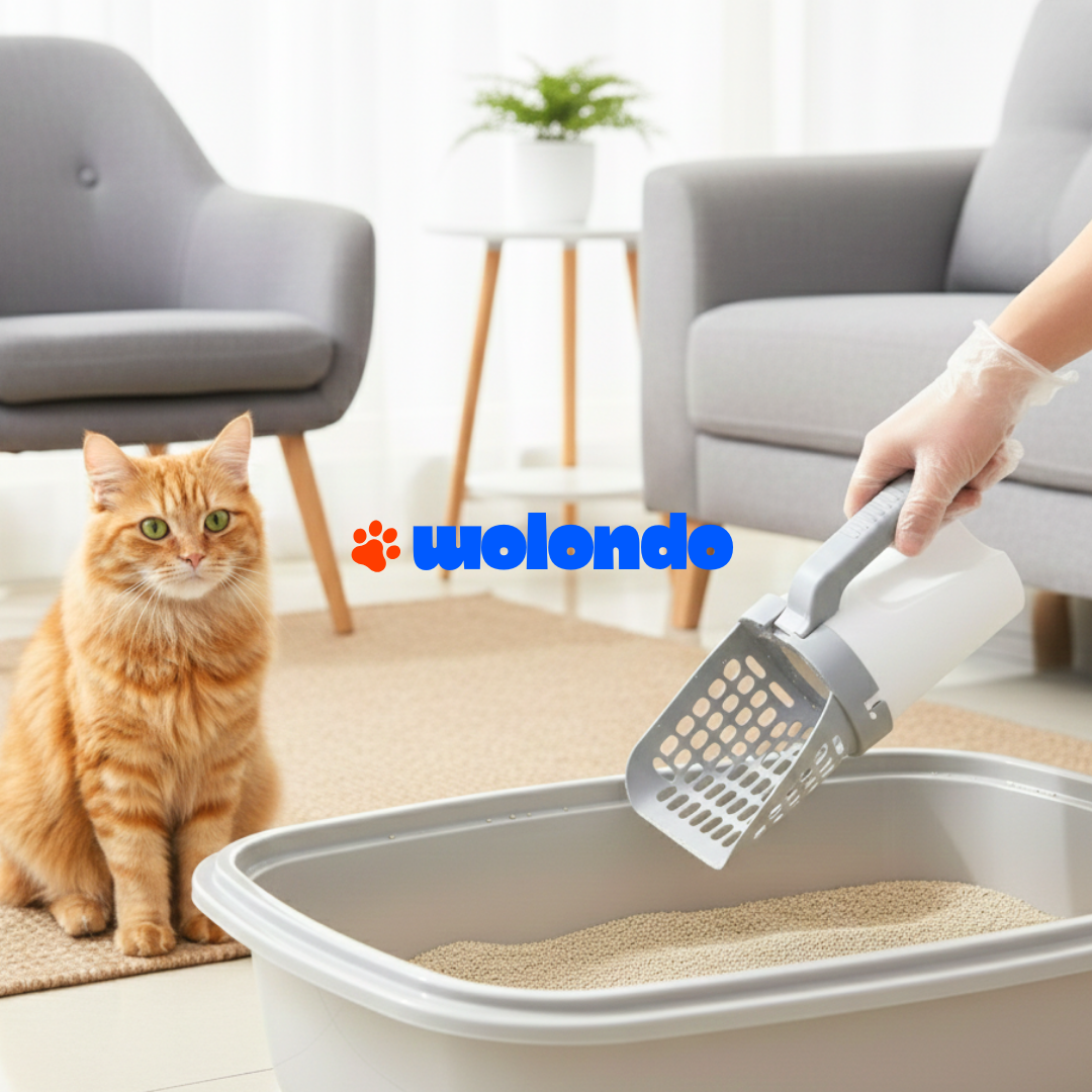 Pala para arenero gato