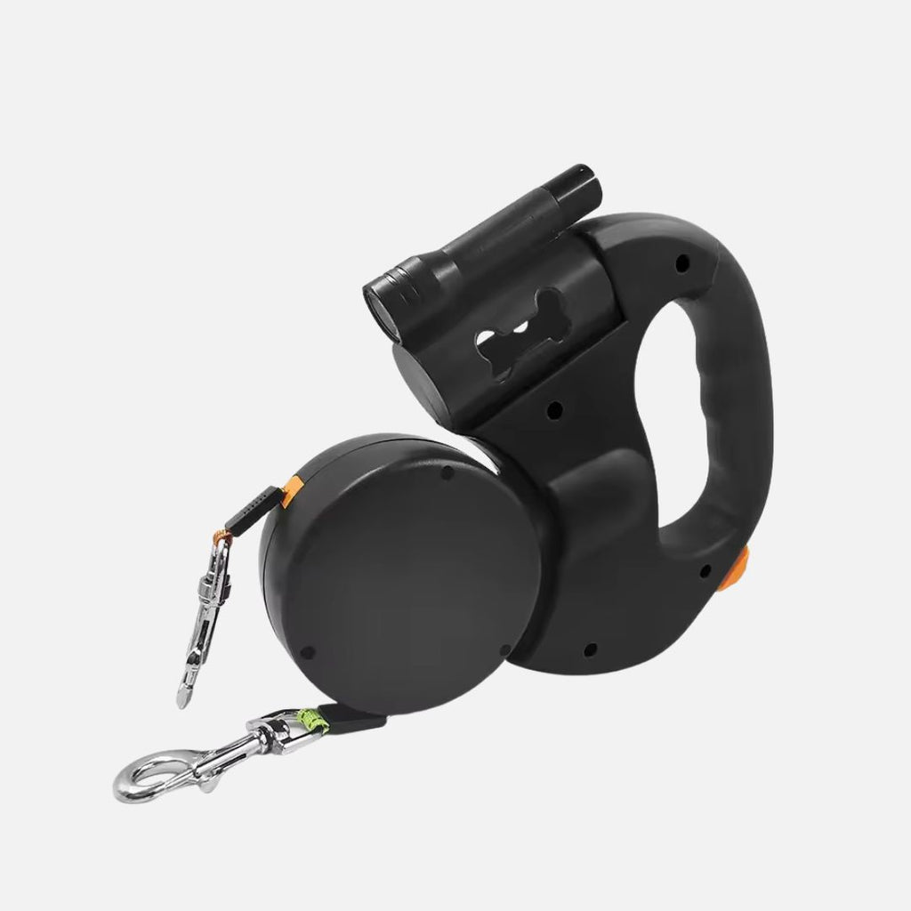 Correa doble antienredos con luz y depósito