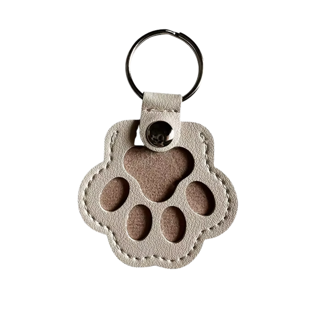 Portachiavi ricordo per peli di animali domestici