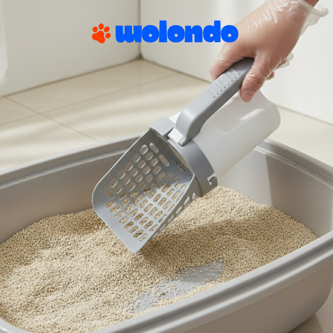 Pala para arenero gato