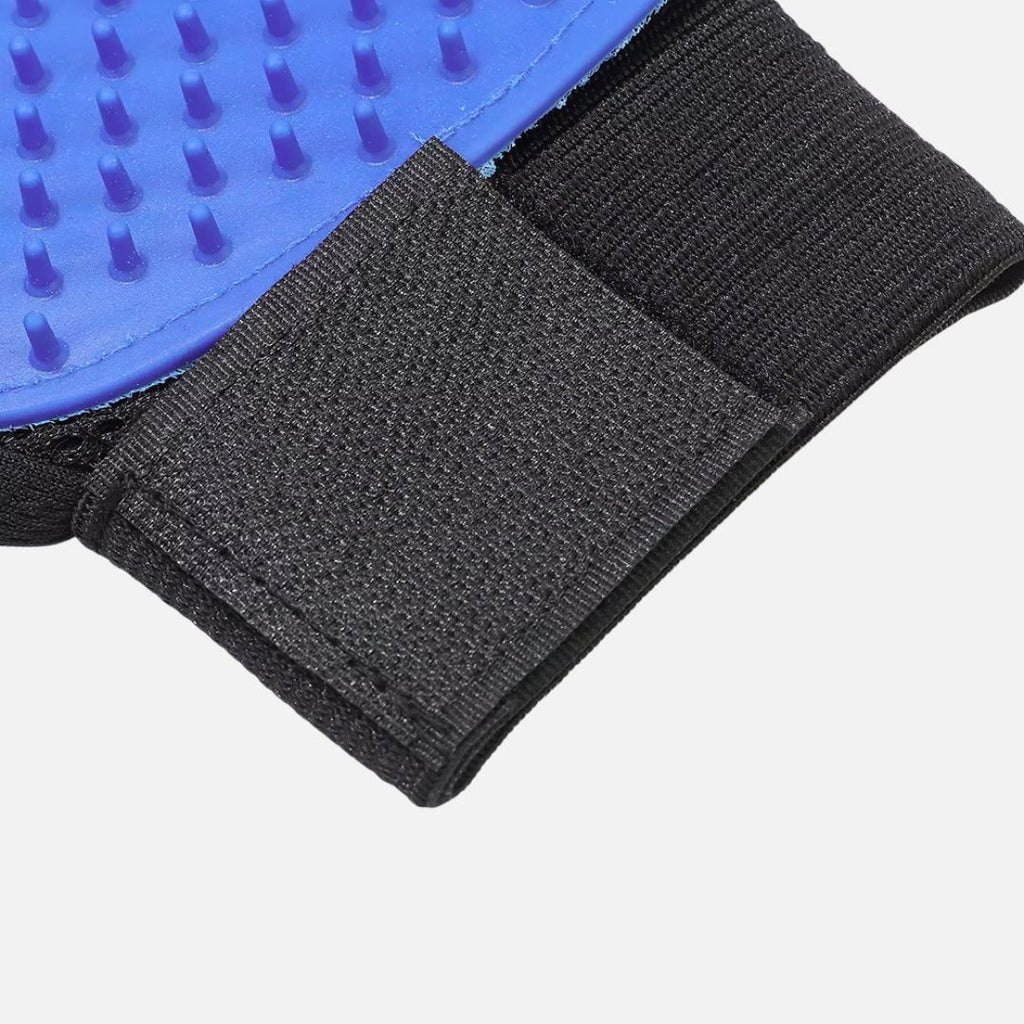 Guante atrapa pelos y masajedor para mascotas