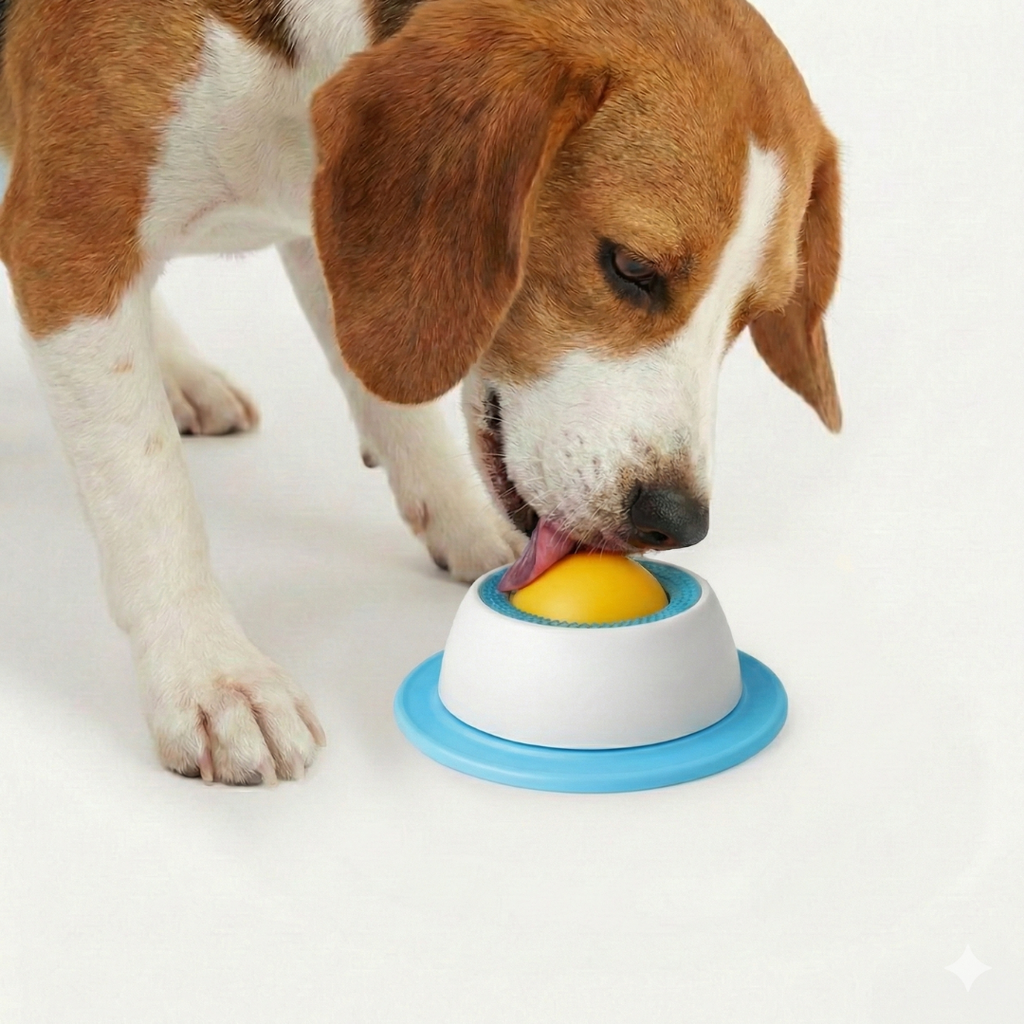 Lamedor antiestrés, juguete para mascotas